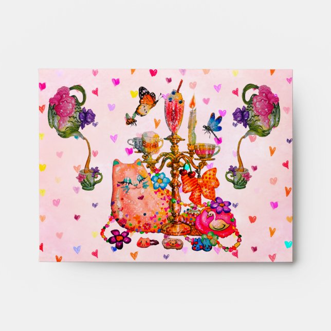 Cute Pastel Envelope (Front)