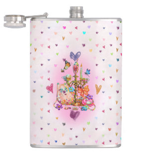 Cute Pastel Flask