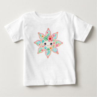 Cute Pastel Floral Baby T-Shirt