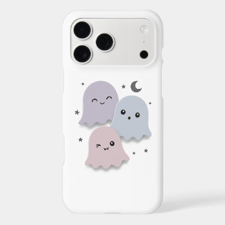 Cute Pastel Ghost Friends Halloween iPhone 17 Pro Max Case