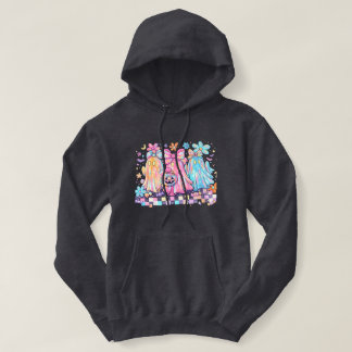 Cute Pastel Halloween Ghosts Hoodie
