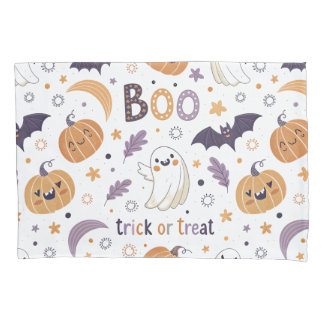 Cute Pastel Halloween Pillowcase