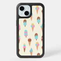 Cute Pastel Ice Cream Sweets Pattern