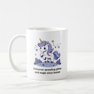 Cute Pastel Kawaii Unicorn Coffee Mug