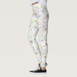 Cute Pastel Llama Pattern Leggings