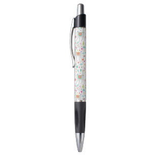Cute Pastel Llama Pattern Pen