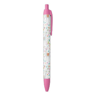 Cute Pastel Llama Pattern Pen