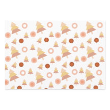 Cute Pastel Mid Blush Holiday Tree