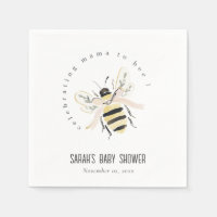 Cute Pastel Mum To Bee Neutral Baby Shower
