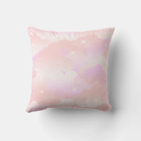 Kawaii Cloud Star Pastel Cushion Pillow