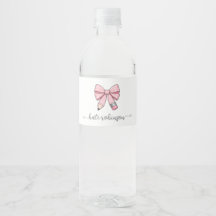 Cute Pastel Pink Cute School Pencil Bow