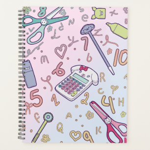 Cute Pastel Planner Journal