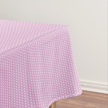 Cute Pastel Purple and White Polkadots Pattern