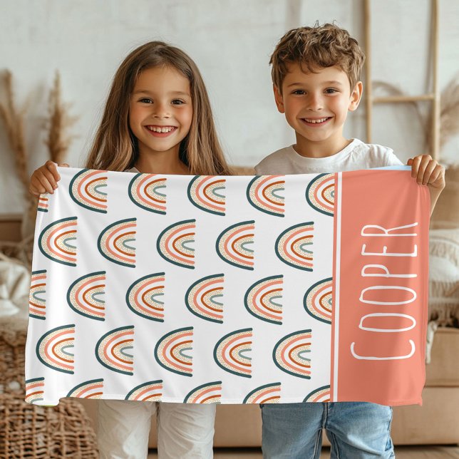 Cute pastel rainbow  baby blanket (Creator Uploaded)