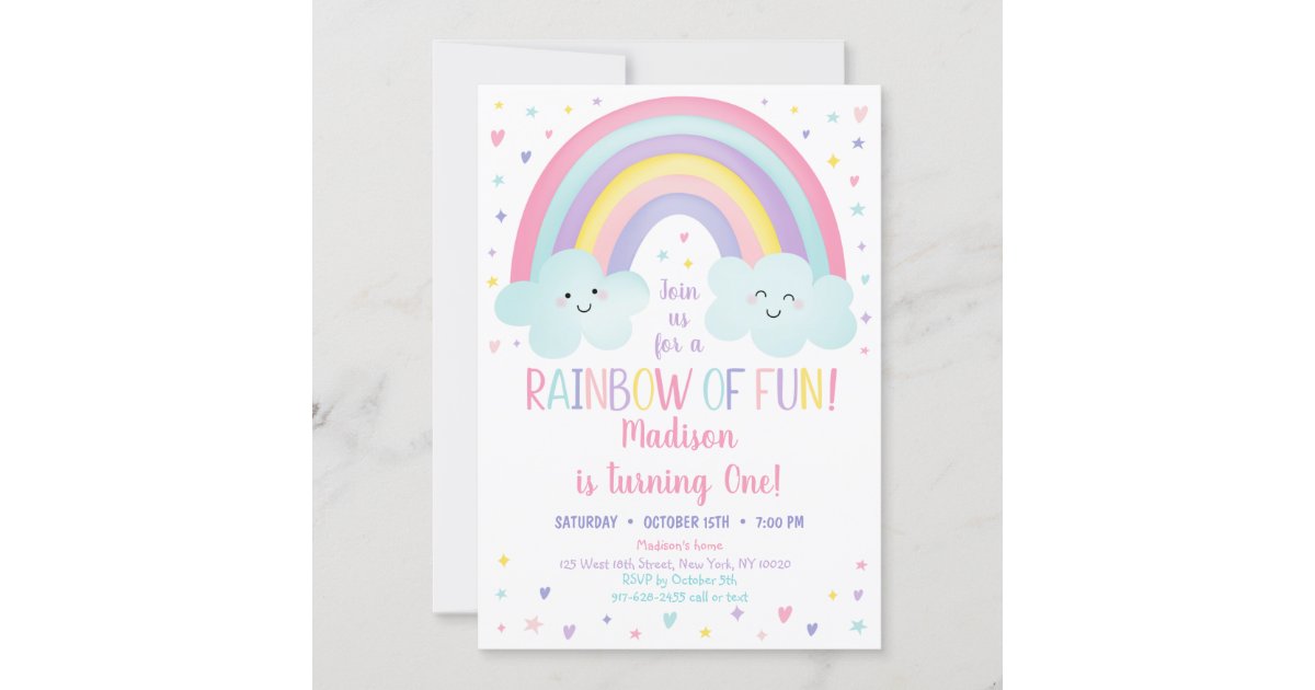 Premium Photo  Mockup birthday pastel rainbow balloons in pink