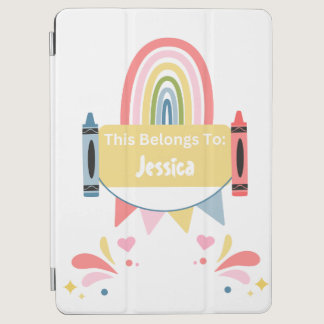 Cute Pastel Rainbow iPad Air Cover