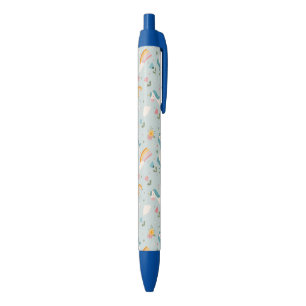 Cute pastel Rainbow Unicorn Pattern Pen