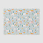 Cute pastel Rainbow Unicorn Pattern Tissue Paper