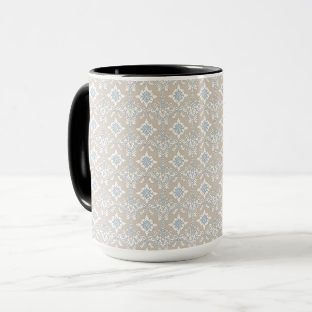Cute Pastel Retro Vintage Sophisticated Rustic  Mug (Front Left)