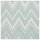 Cute pastel turquoise chevron pattern fabric