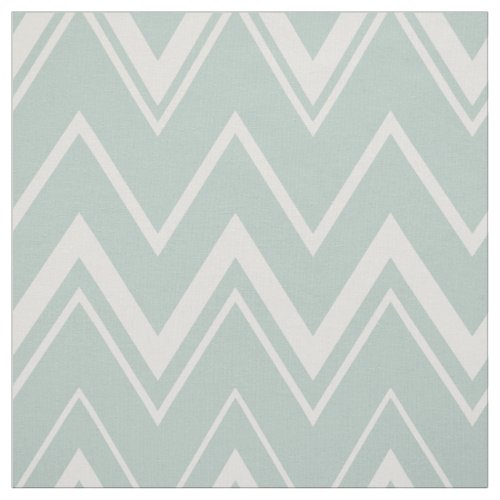 Cute pastel turquoise chevron pattern fabric