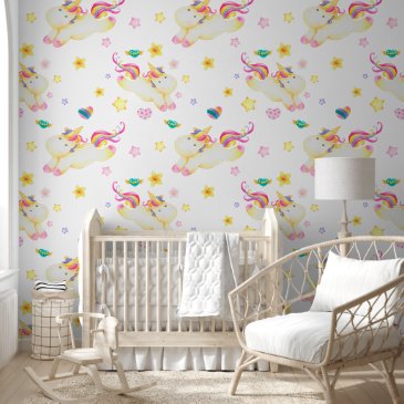 Cute Pastel Unicorn Pattern - Kids / Nursery