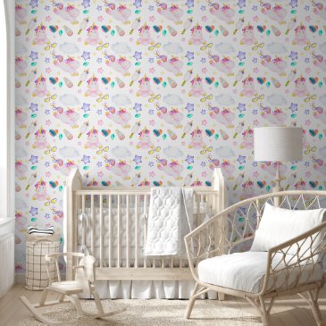 Cute Pastel Unicorn Pattern - Kids / Nursery