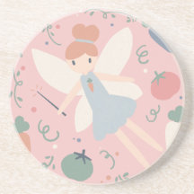 Cute Pastel Vegetable and Fruit Harvest Fairy