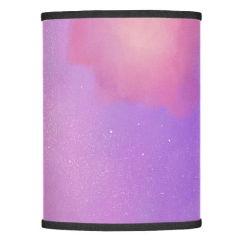 Cute Pastel Watercolor Sky with Stars Lamp Shade