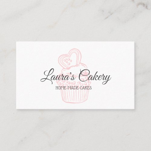 Cute Pastry Cakes  Sweets Cupcake Home Bakery Bus Business Card