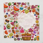 Cute Pastry Confections Sweets (Front/Back)