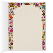 Cute Pastry Confections Sweets Cards (Inside (Right))