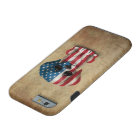 Cute Patriotic American Flag Puppy Dog, Rough