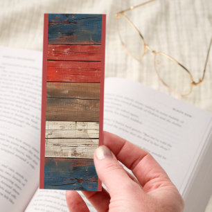 Cute Patriotic Wood Bookmarks