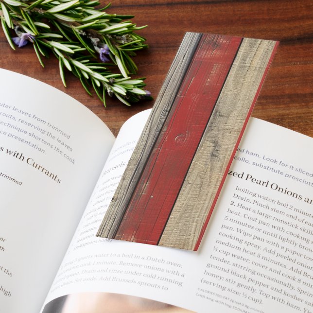 Cute Patriotic Wood Bookmarks (Book)