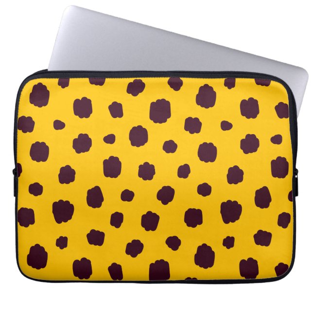 Cute pattern for pet lover Dog mom Laptop Sleeve (Front)