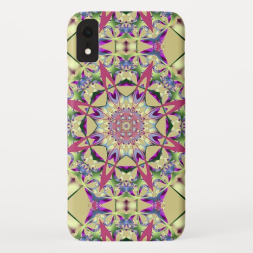 Cute Pattern Mandala iPhone XR Case