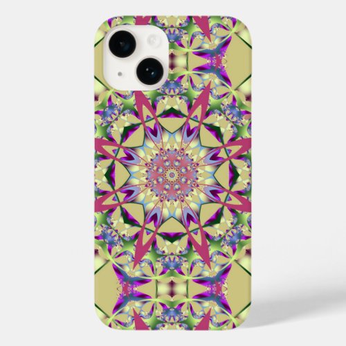 Cute Pattern Mandala Case_Mate iPhone 14 Case