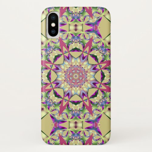 Cute Pattern Mandala iPhone X Case