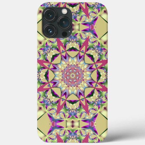 Cute Pattern Mandala iPhone 13 Pro Max Case