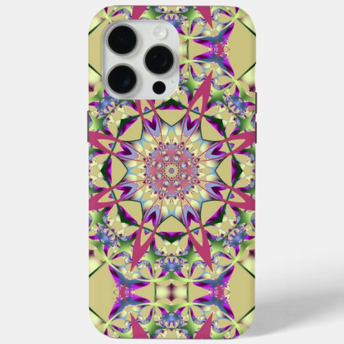 Cute Pattern Mandala iPhone 15 Pro Max Case