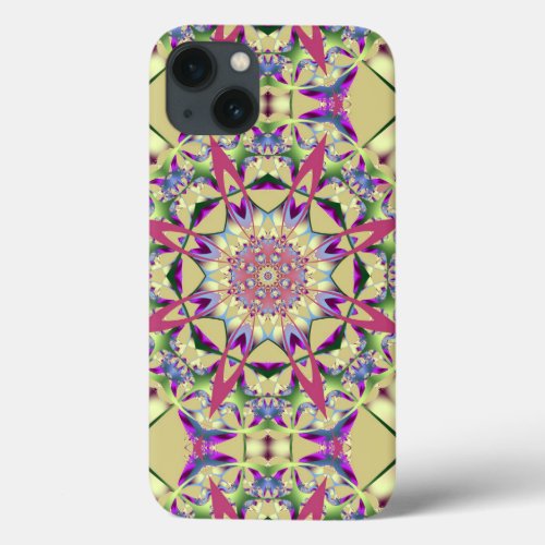 Cute Pattern Mandala iPhone 13 Case