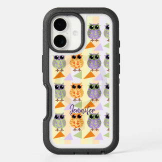 Cute Pattern Owls Case-Mate Iphone 16 case