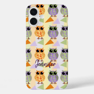 Cute Pattern Owls Case-Mate Iphone 16 case