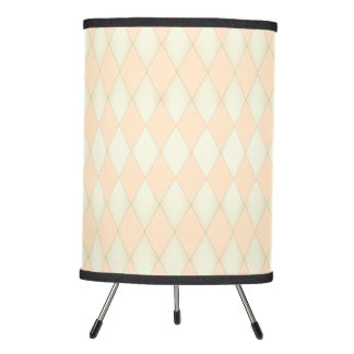 Cute pattern simple modern golden tripod lamp