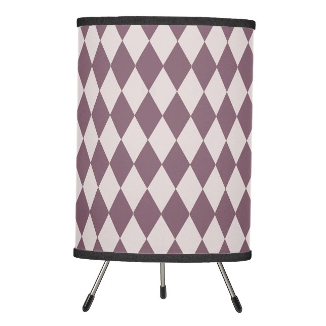 Cute pattern simple modern golden tripod lamp (Front)