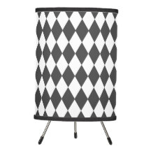 Cute pattern simple modern golden tripod lamp