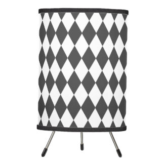 Cute pattern simple modern golden tripod lamp