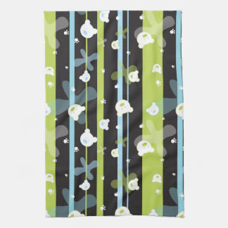 Cute pattern with little bears kitchen towel
