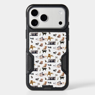 Cute pattern with photographs of Cats and kittens iPhone 17 Pro Max Case